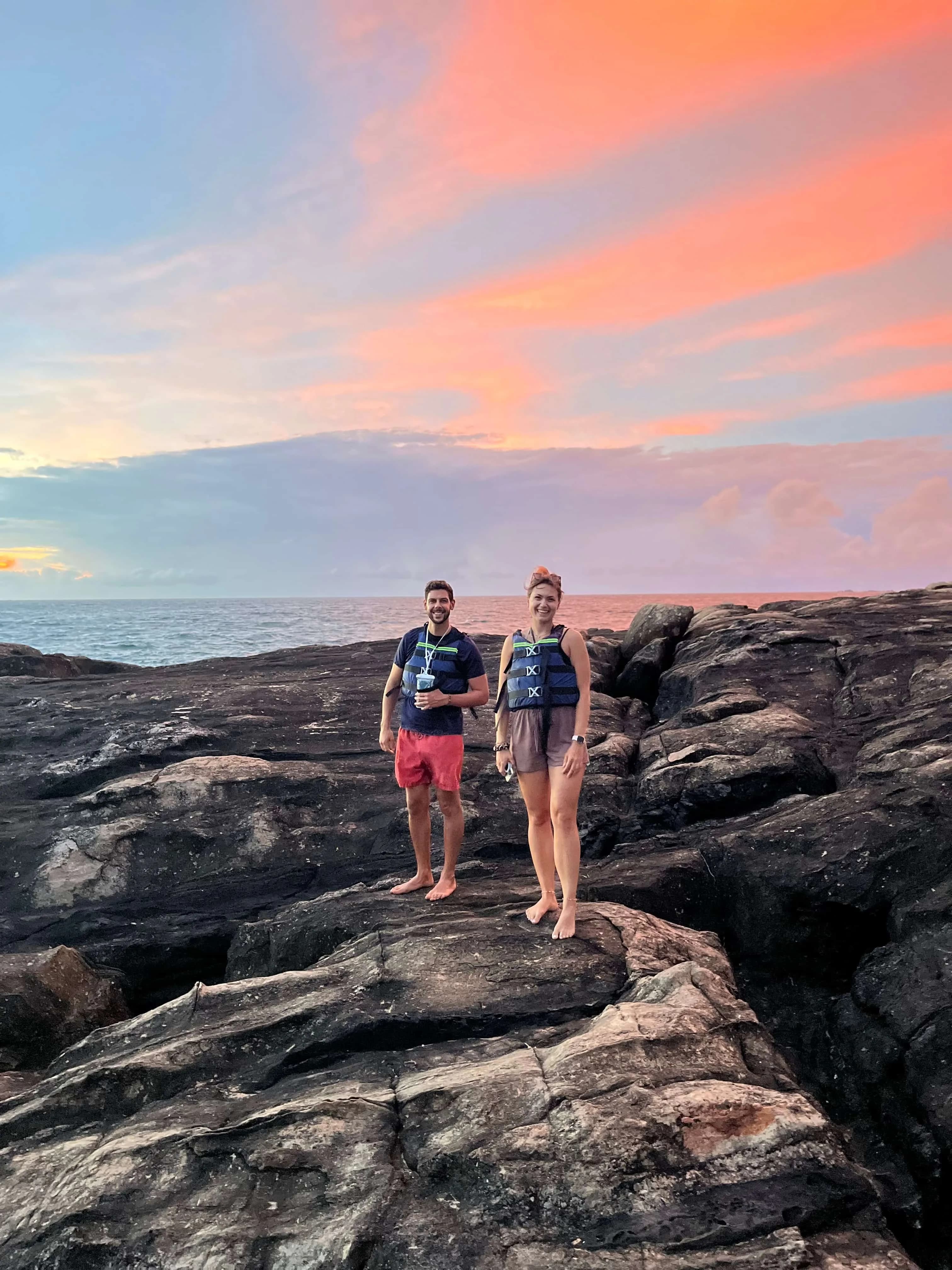 Slow sunset gathering